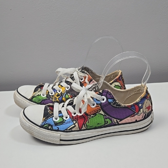 Converse Multicolor Graphic Athletic Shoes - Picture 4 of 7